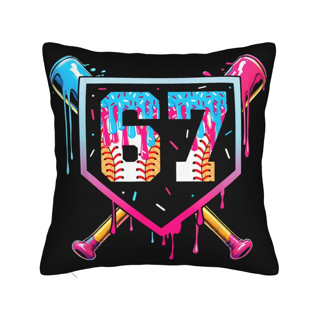 6 7 Рождество 67 Санта Наволочка Мягкая Наволочка для Подушки Кавайная Наволочка Для Стула Дивана Домашний Декор