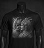 Mythical Aztec Romance T-shirt - Warrior & Princess Graphic