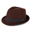 Pure Wool Men'S Hats, Green Middle-Aged And Elderly Top Hats, Warm Outdoor British Jazz Hats In Autumn And Winter, Directly Approved By Manufacturers