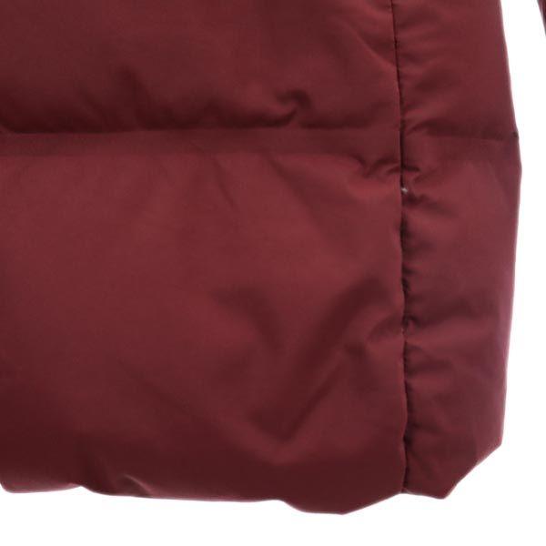 Uniqlo Бесшовный пуховик M винный 212-409124 Женский Б/У