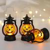 OuuZuu Led Lantern Christmas Decoration Lantern Christmas Vintage Castle Hanging LED Light Retro Candle Holder Lantern Hang Lamp