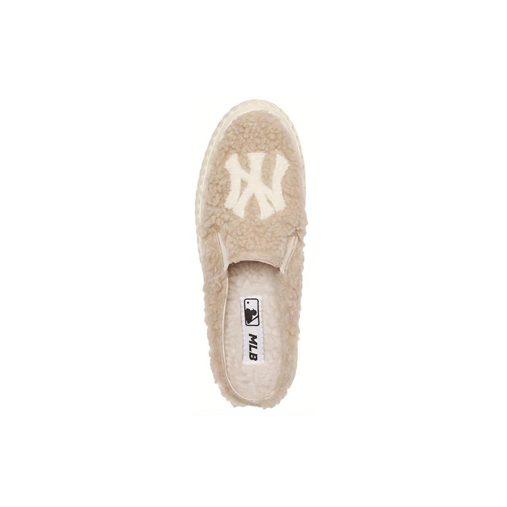 MLB Playball Mule Low top Skateboard Shoes Unisex Beige 3AMUUD216-50SAS
