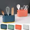 Plastic Cutlery Utensil Holder Double Layer Chopsticks Cage Drying Rack  Spoon