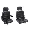 Tractor Seat 3 Level Adjustable Headrest Comfortable Wear Resistant Anti Scratch Excavator Seat  for Telehandler