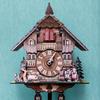 Cuckoo Clock Living Room Vintage Wall Clock Bird Cuckoo Alarm Clock Children Unicorn Decorations Home Black Forest Chalet Clock