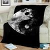 Chinese 3D Tai Chi Bagua Yin Yang  Blanket,Soft Throw Blanket for Home Bedroom Bed Sofa Picnic Travel Office Cover Blanket Kids