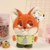 Adorable Zootopia Judy Nick Wilde Police Plush Toy Soft And Cuddly Doll