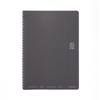 KOKUYO D-type Soft Ring Notebook 6mm Ruled Line with Dots 36 Lines 40 Sheets B5 Gray SU-SV301BT-DM)