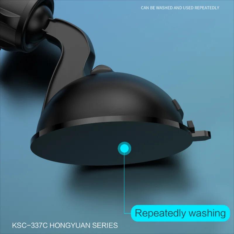 Универсальный магнитный держатель для телефона в автомобиль, крепление, зажим для воздуховода, вращение на 360°, подставка-держатель для мобильного телефона для iPhone Xiaomi Samsung