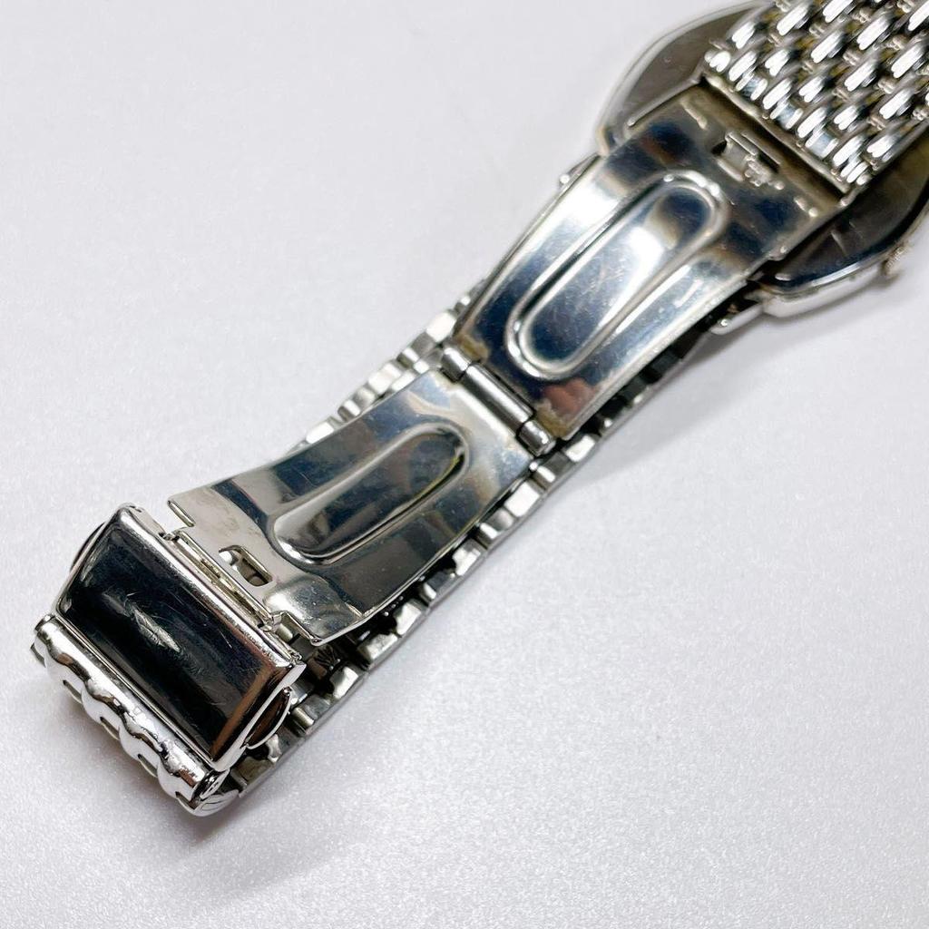 Б/у 108 СЕЙКО Seiko Мужские Часы Кварцевые Рабочие Новая Батарея 80-х Винтаж 108