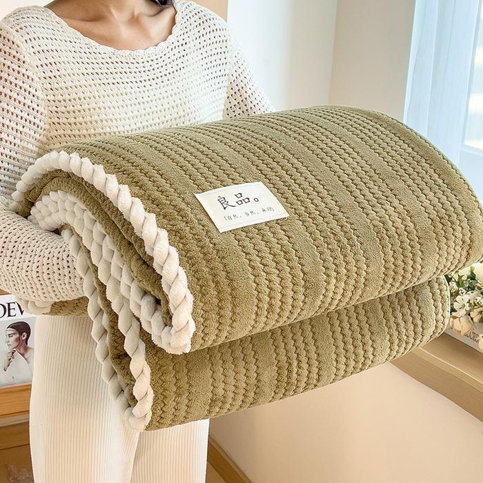 Распродажа_Плед для дивана Зимнее одеяло Кинг-сайз Для дома Теплый Плед Покрывало Постельное белье Простыня_Постоянные обновления
