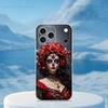 Catrina Skull Girl Mexican Case For iPhone Max,14,16,X,13,XR,SE,12,15,Pro,17,Plus,11,XS,Mini Transparent Soft Cover