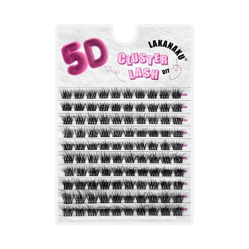 5D Voluminous Curly Fluffy Single Bundle Self-Eyelash Extensions 10-14mm