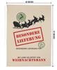 Printtoo Большая холщовая сумка на шнурке, рождественские мешки, подарочный мешок Санты, индивидуальный подарок на вечеринку, 2 шт., 27x20 дюймов