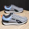 Men Casual Sneakers Trend Pu Leather Breathable Male Running Shoes Non-Slip Footwear Vulcanized Shoes Outdoor Non-slip Trainers