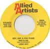 7inch Record LEDA RAY - Cry, Cry A Few Tears For Elvis 008B Allied Artists US Country Used