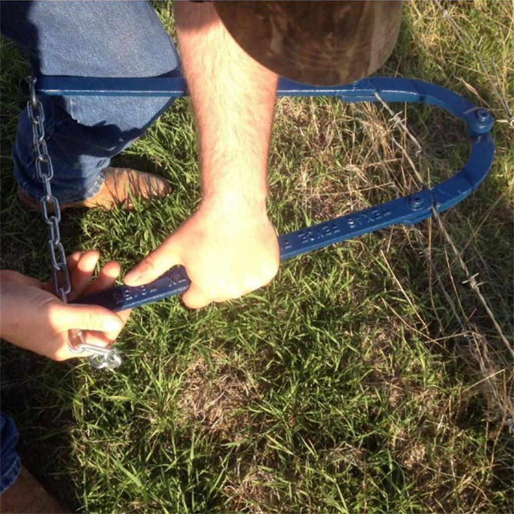 Инструмент для ремонта металлического забора, крепление проволочной сетки, ручной садовый инструмент для легкого восстановления забора, прочное оборудование для ремонта забора