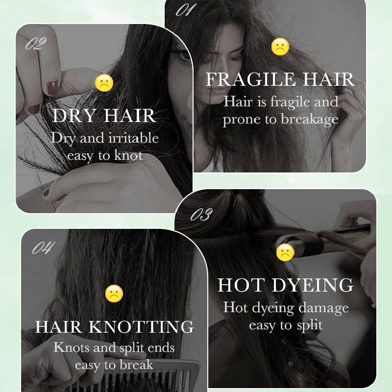 Эфирное масло для ухода за волосами с розмари и биотином для ежедневного использования - Увлажняющее, против сухости и для лечения секущихся кончиков