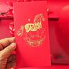 6pcs Blessings Printing 2026 Horse Year Red Envelope Mixed Pattern Red Packet HongBao  Birthday