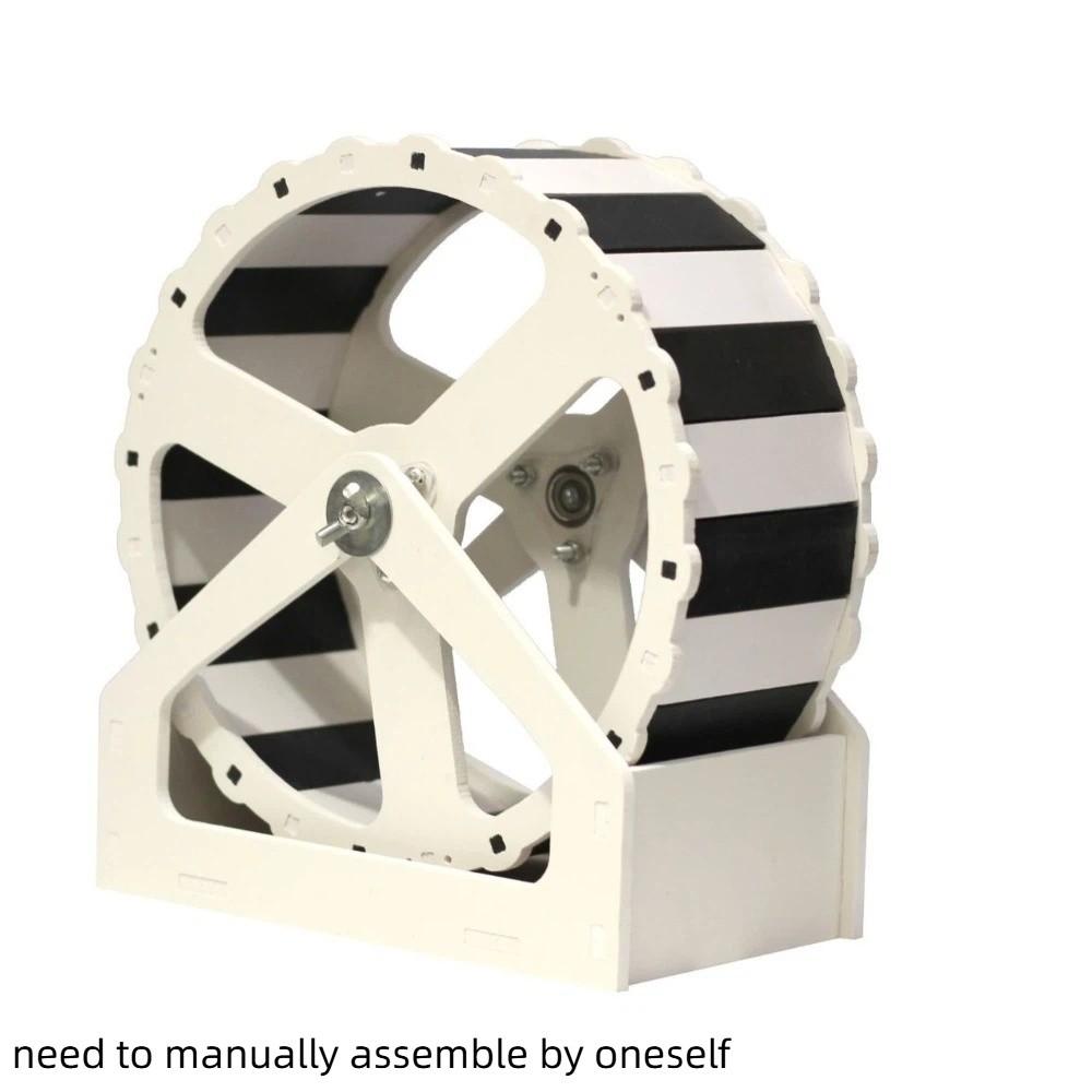 Animal Plastic Hamster Running Wheel Silent Stable Base Rodent Running Wheel 21cm Colorful Exercise Wheel for Small Animals