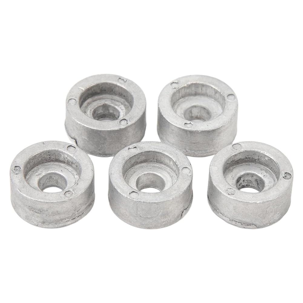 Five Pack Round Zinc Anodes for Suzuki Outboard 4T Motor 5532187J01 5532187J00 Marine Protective Replacement Parts