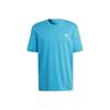 Originals Casual Short Sleeve T-Shirt Men Tops Blue HE9567
