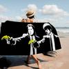 Artist Banksy Microfiber Beach Towel Absorbent Quick Dry Soft Yoga Swimming Resort Mountain Climbing Towel