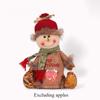 Льняная сумка-молния Love Apple Bag Рождественская вечеринка Атмосфера Подарочный пакет Фестиваль Креативная кукла Конфетный пакет Детский подарочный пакет Веселье