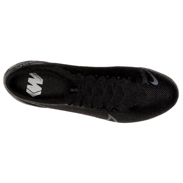 Nike Футбольные бутсы Mercurial Vapor 13 Pro FG Черный Матовый Серебристый Унисекс Кроссовки Металлик-Холодный-Серый AT7901-001
