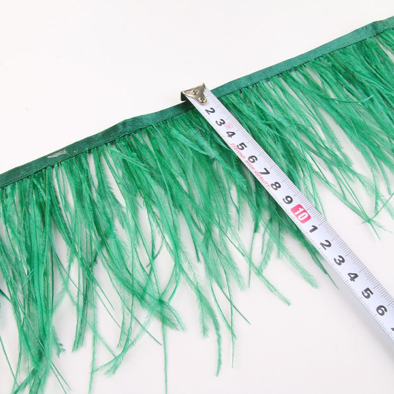 Ostrich Hair Diy Jewelry Accessories Feathers Ostrich Feathers Clothes Cuffs Skirt Decoration