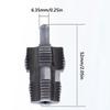 Manual Water Pipe Thread Opener 4/6 points Internal Thread Drill Bits
