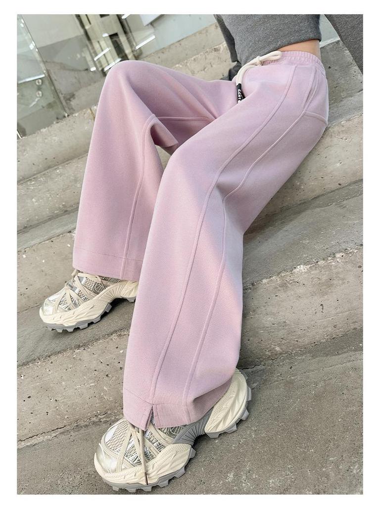 Girls' Winter Fleece-Lined Pants 2025: Versatile, Casual Outing Wear for Medium and Large Children