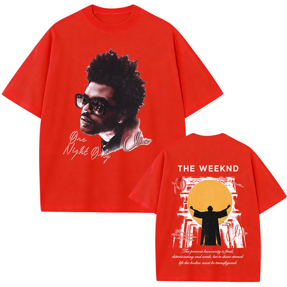 Футболка унисекс The Weeknd XO Tour 2026 Женская Хип-хоп Мода Поп-музыка Короткий рукав Унисекс Повседневная Винтажная Уличная одежда