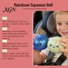 Soft Tactile Toy Bun Squeeze Non-Sticky Slow Rebound Stress Relief Fidget Simulated Fold Cute Shape Portable Decompression Gadget for Kids Adults