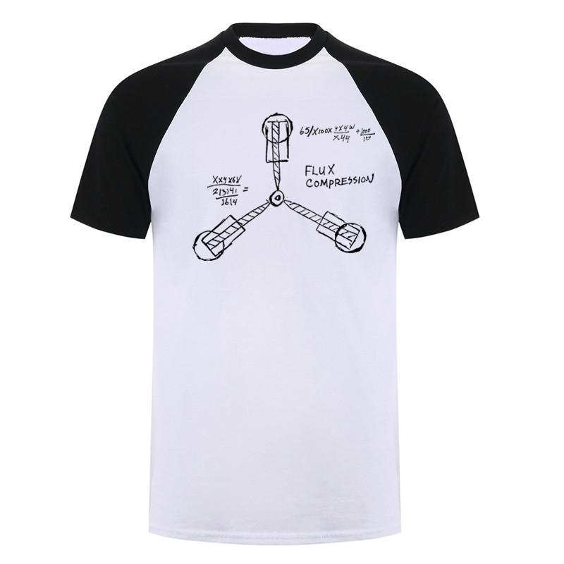 New Fashion Back To The Future Flux Capacitor Tshirt Summer Graphic Cotton Streetwear Movie Fans Gifts Tshirt Dz240