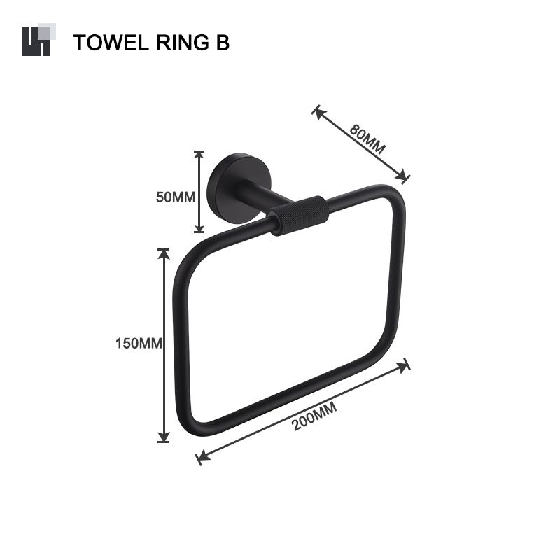 Matte Black Bathroom Stainless Steel Knurled Towel Rack Paper Holder Towel Bar Soap Dispenser Toilet Brush Hardware Accessories