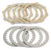 Clutch Kit Iron Friction Plates for Honda CR80 CB SL CD CLR XLR XR CM 100 125