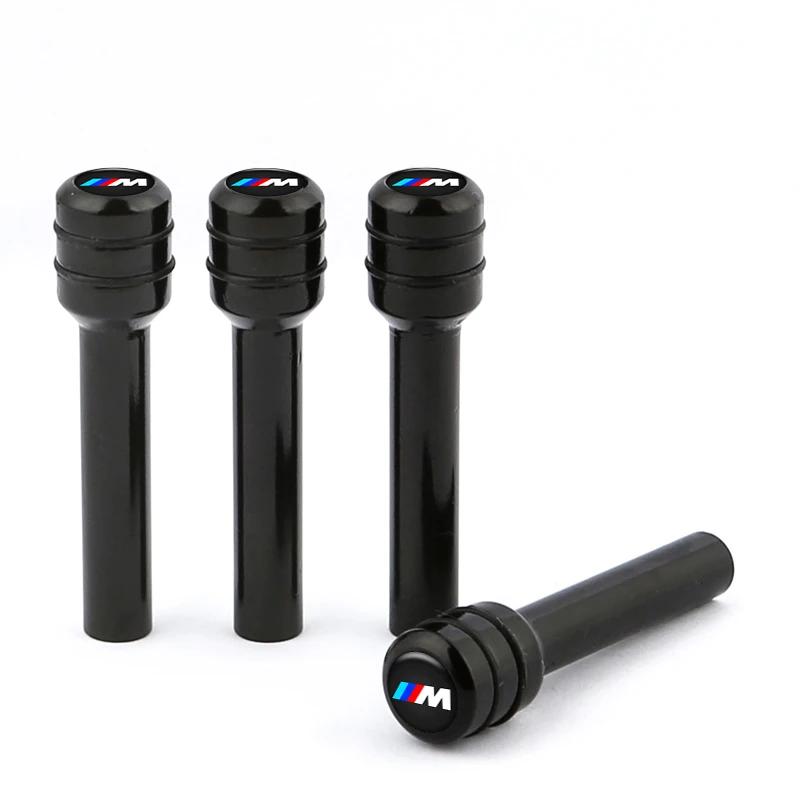 4Pcs Aluminum Alloy Car Door Lock Pins Security Rod Knob Cover For BMW M 50th Anniversary M5 E46 E90 F10 E39 E36 F20 E87 X1 X3 I ZX2