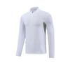 Men's Long Sleeved Quick Drying Clothes Outdoor Fitness Training T Shirt High Elasticity Semi Zipper Sports T-shirt