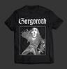 НОВЫЙ Банд Gorgoroth Футболка Черная Хлопковая Тяжелая The Sin of Satan JU737