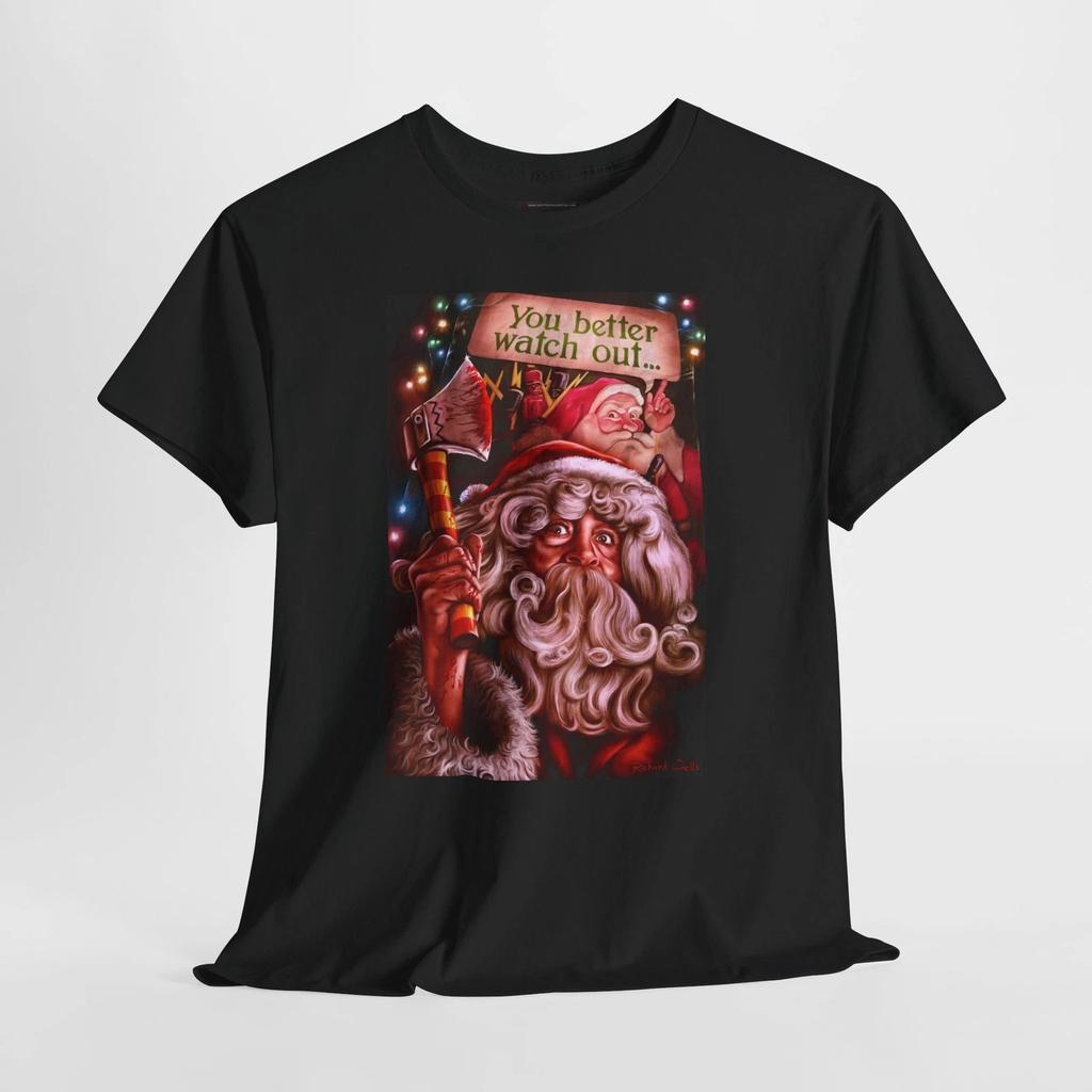Christmas Evil 1980 Retro Movie Poster Horror Unisex Graphic T-Shirt