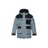 Li Ning X Star Wars Color Block Loose Casual Down Jacket Men Outerwear Blue AYMR209-2