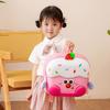 Strawberry Cake Cute Cartoon Children Girls Backpack For School And Outing Use