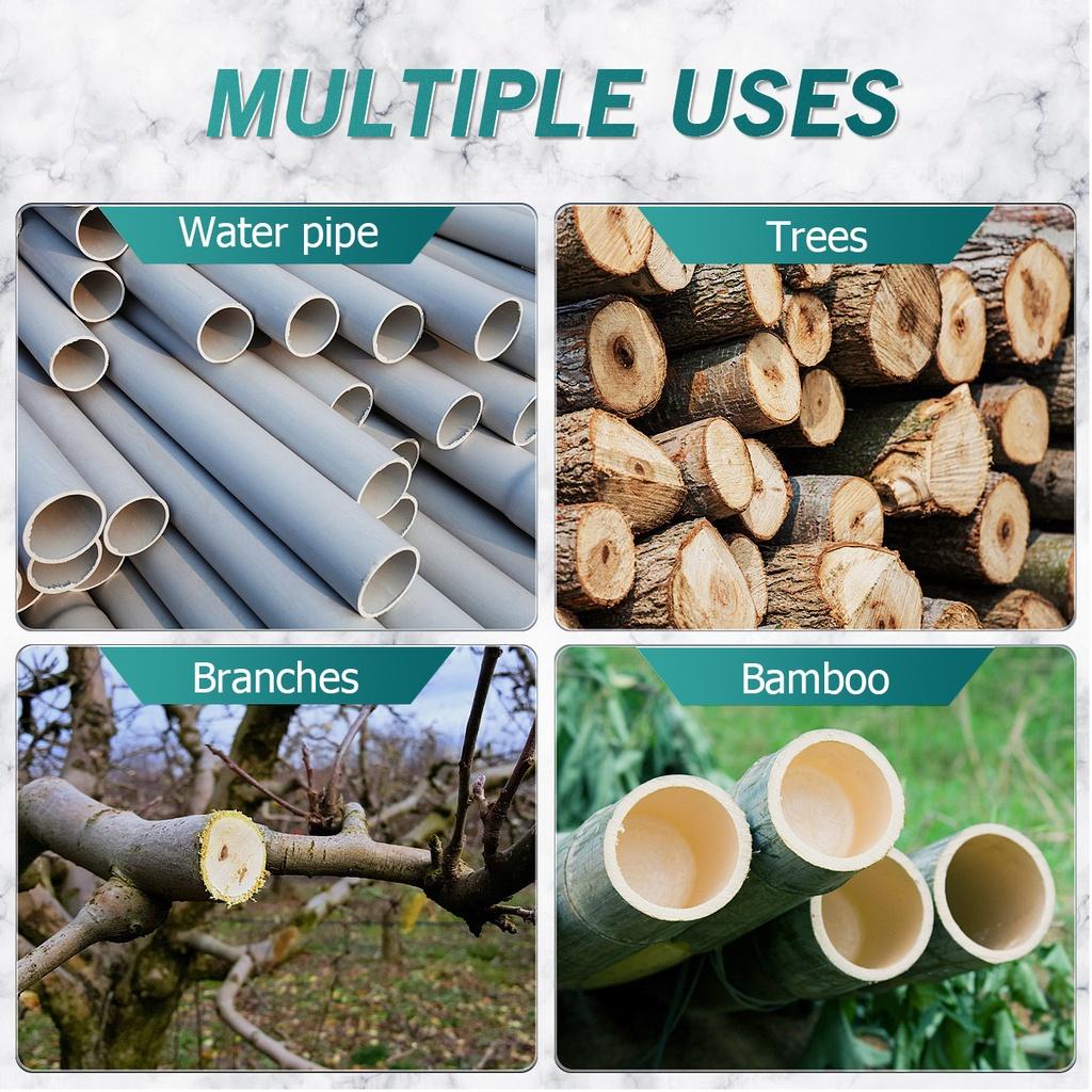 288VF 8-дюймовая мини-электрическая цепная пила, бензопила с 2 батареями, деревообрабатывающая обрезка, одноручный садовый инструмент, резак по дереву