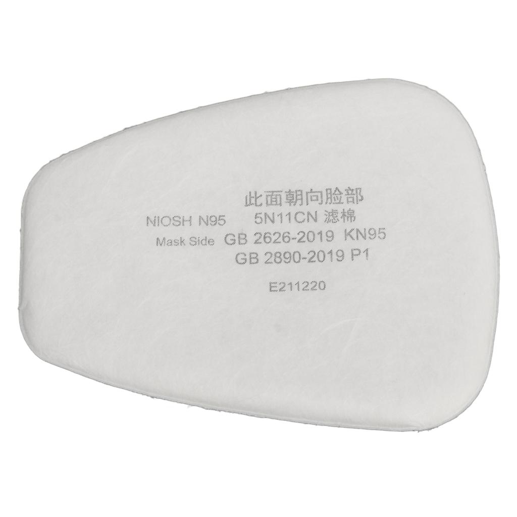 10pcs Bag 5N11CN Dustproof Filter Cotton for 6200 7502 6800 Face Shield