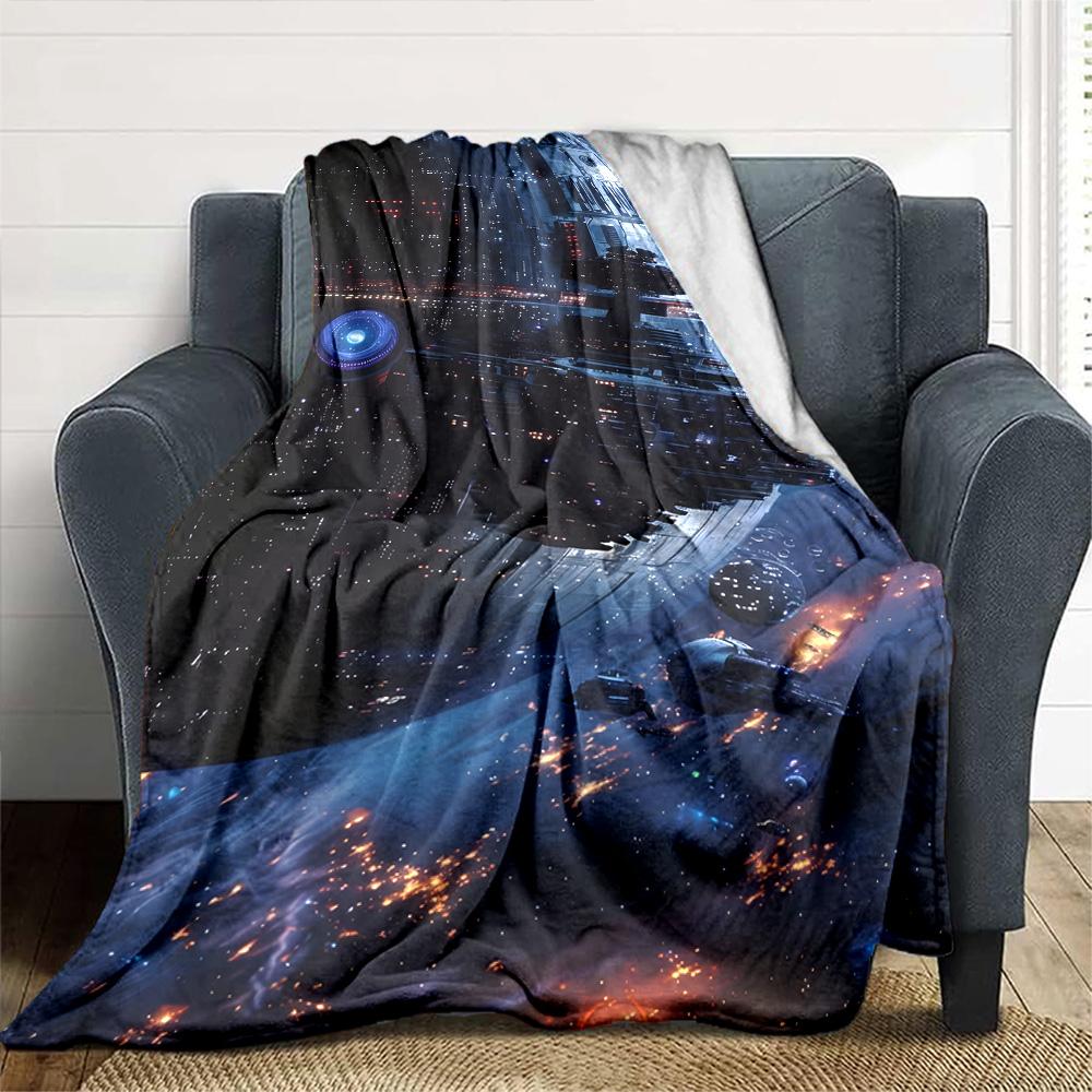 Star Wars Blanket Ultra-Soft Great for Bed Picnics Sofa Four Seasons Multipurpose Modern Style Best Holiday Gift for Friends Family
