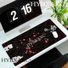 HYBXAXC Animethemed geometric miniature Mouse Pad Durable Rubber with AntiSlip Base Ideal for Daily Office Work and Gaming