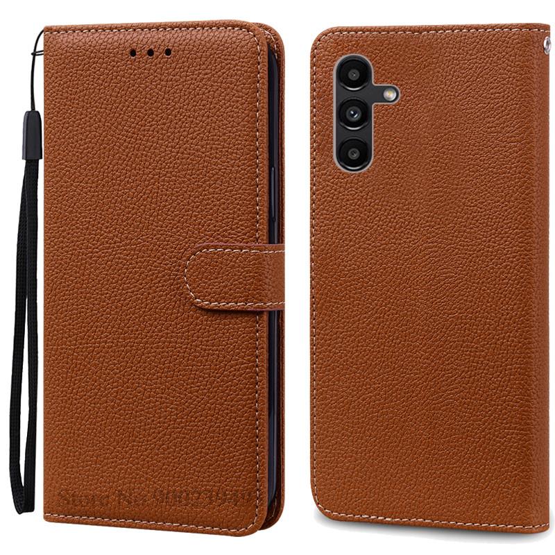 Чехол A04S для Samsung Galaxy A04s, чехол A047F, кожаный чехол-кошелек, флип-чехол для Samsung Galaxy A04S, чехол для телефона, чехол-кошелек, Fundas