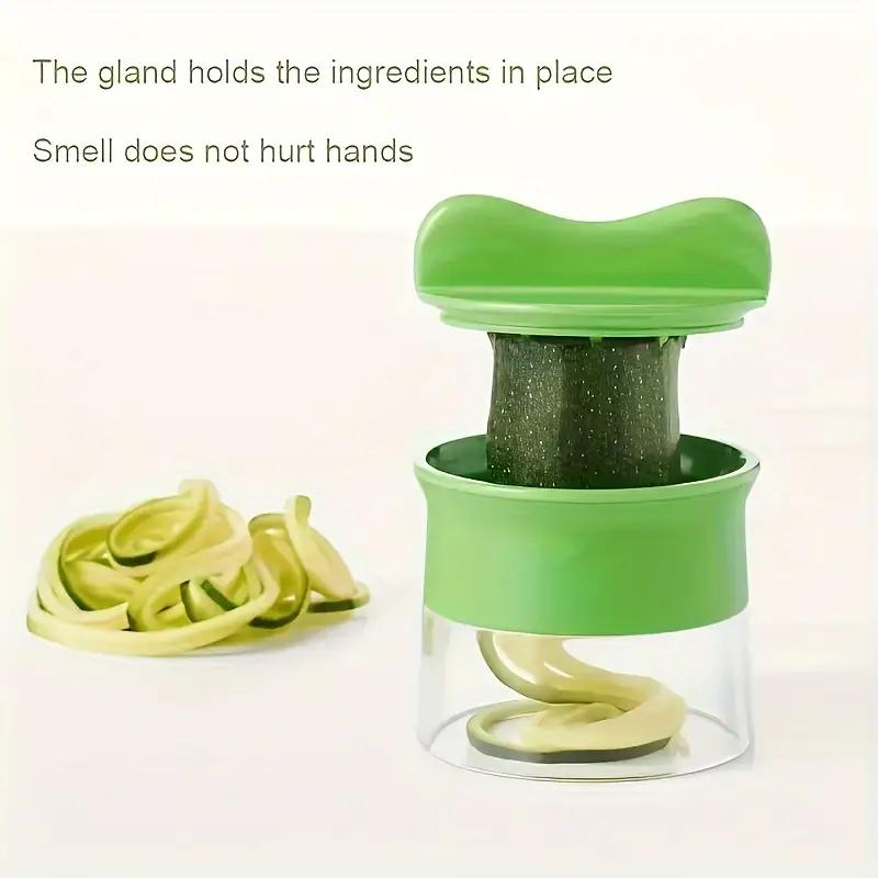 Vegetable Spiral Scrubber, Manual Gourd Scrubber, Potato Cutter, Multifunctional Fruit Grater