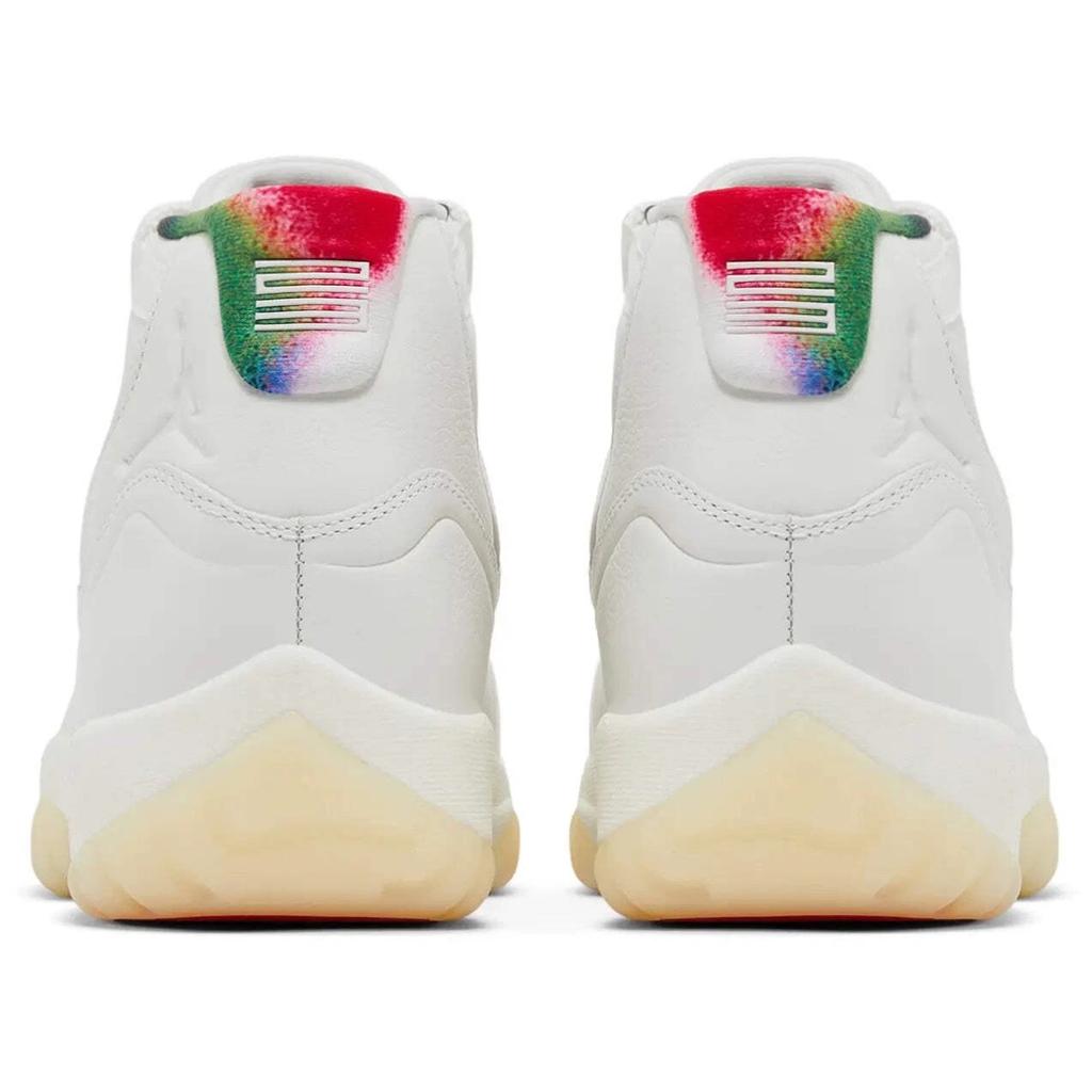 Мужские кроссовки Air Jordan 11 Retro 285 Кремовый Парусина Молочно-белый IO8959-133